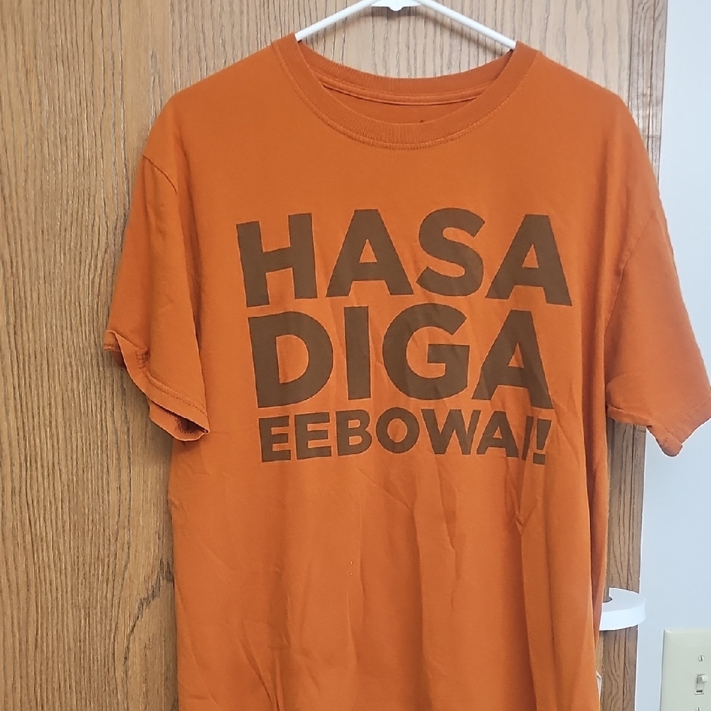 Orange Graphic T-Shirt